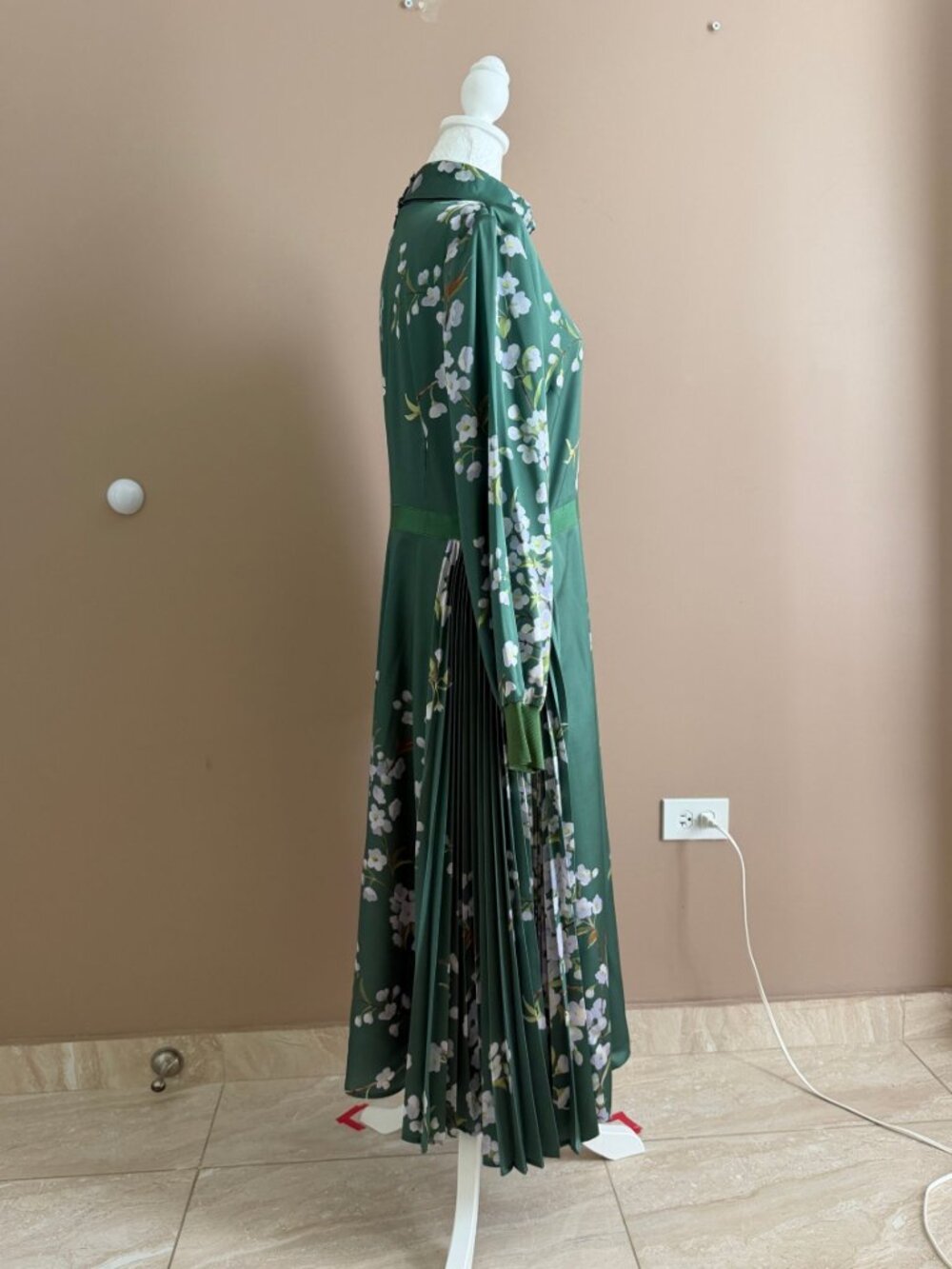 Ted Baker green dress Size 12 - Picture 4 of 4